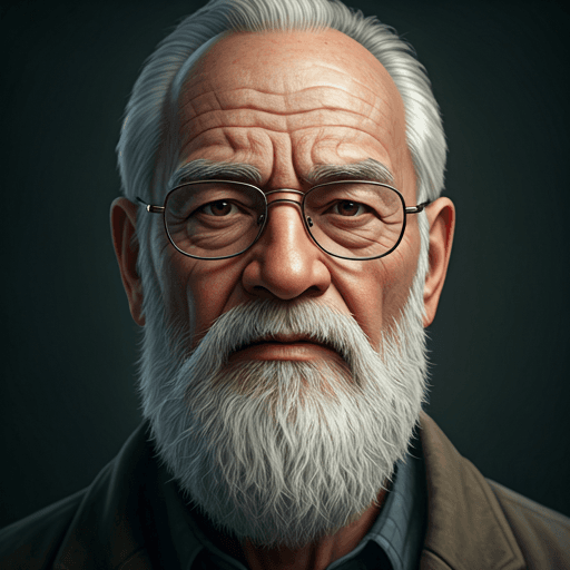 Portrait of Mufti Ahmed Raza